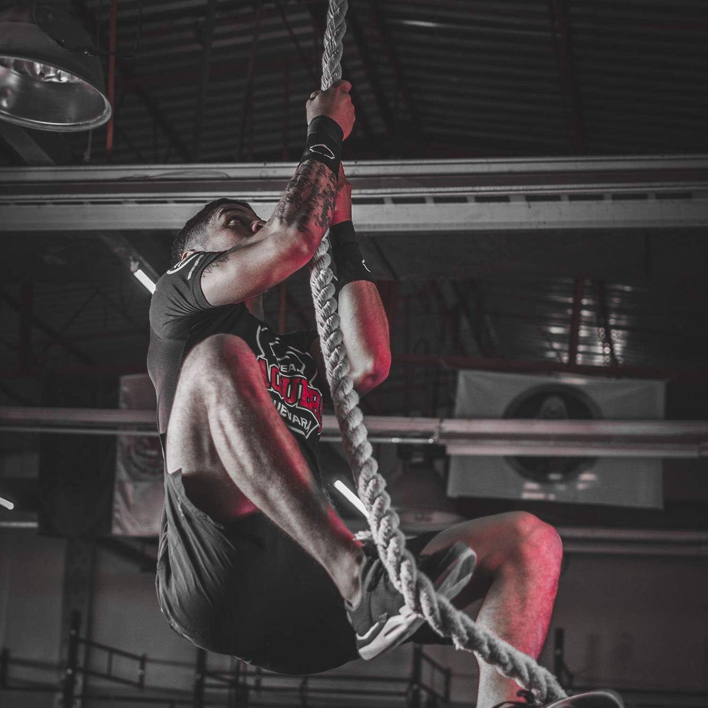 Cuerda escalada fitness 1.5pulg 8-50pies