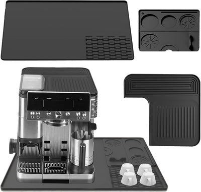 Alfombrilla silicona 3en1 para cafetera Ninja ES601/ES701 24x16pulg