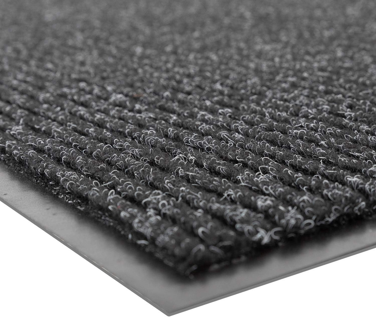 Alfombra goma 3x6ft cepillo absorbente carbón