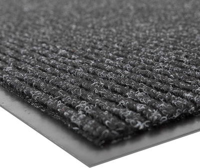 Alfombra goma 3x6ft cepillo absorbente carbón