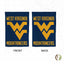 Bandera WVU 19x12pulg para eventos al aire libre