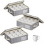 Caja organizadora tazas té 24 compartimentos apilable