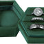 Caja terciopelo anillos 3 ranuras boda recuerdo