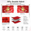 Bandera doble cara USMC 2x3ft lona resistente 3 capas