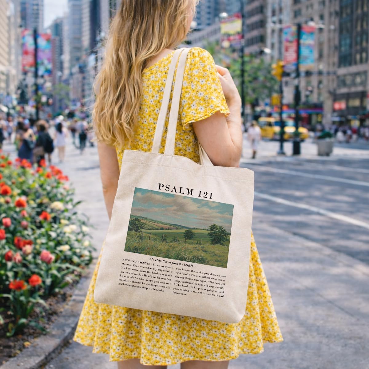 Bolso Canvas Reutilizable para Mujer Usos Diarios