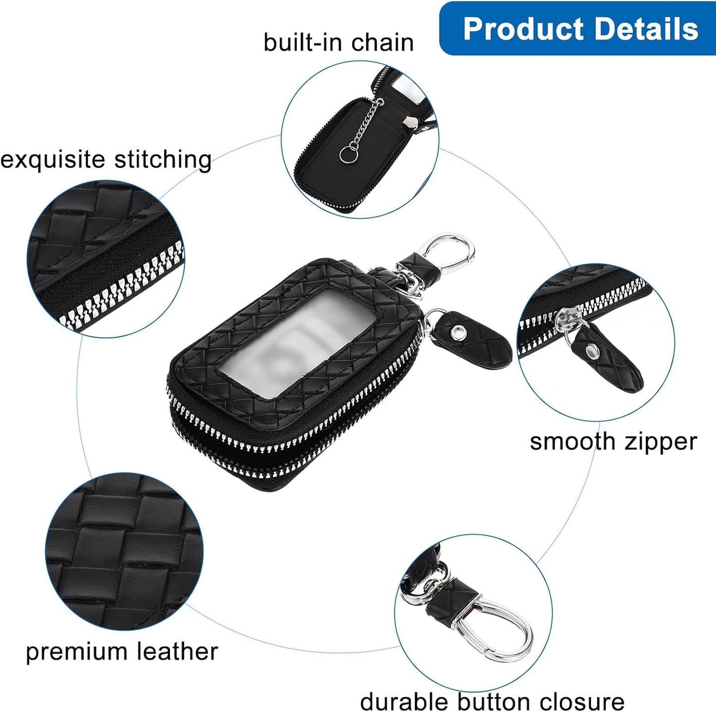 Funda llavero universal con soporte gancho y control remoto