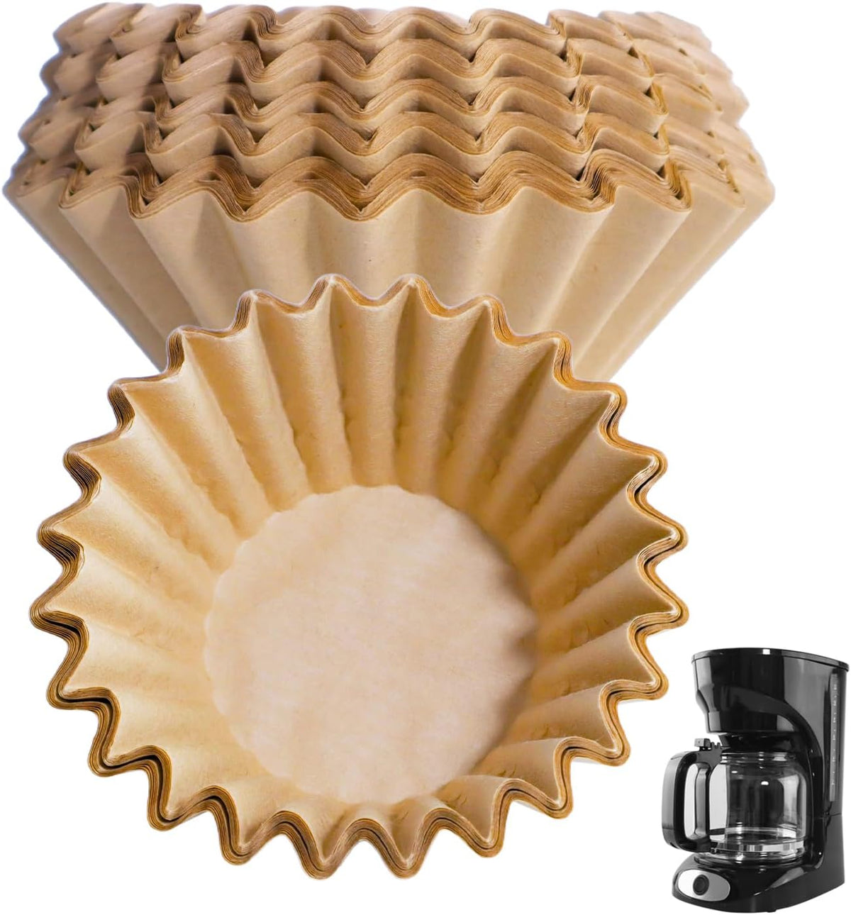 Filtros café compatibles cafetera Mueller 12 tazas 100uds