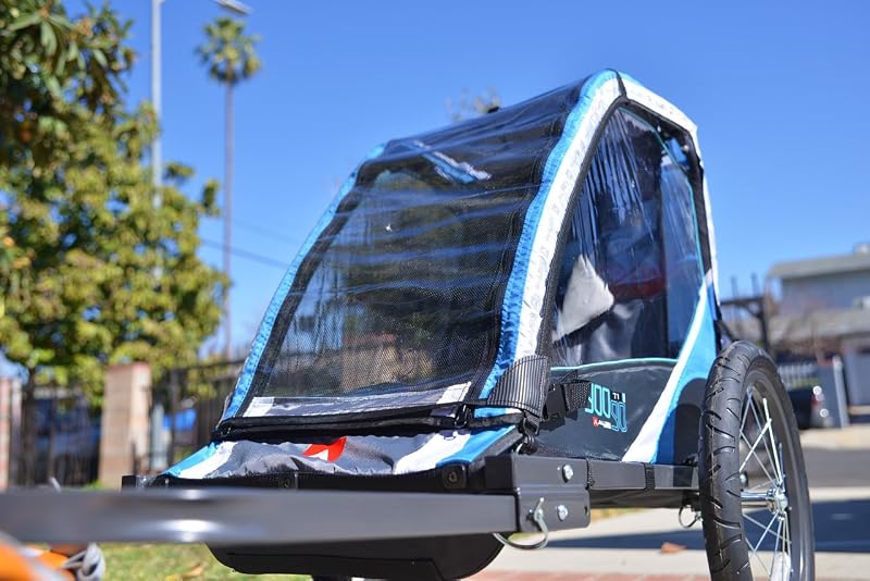 Remolque para niños acero deluxe deportivo