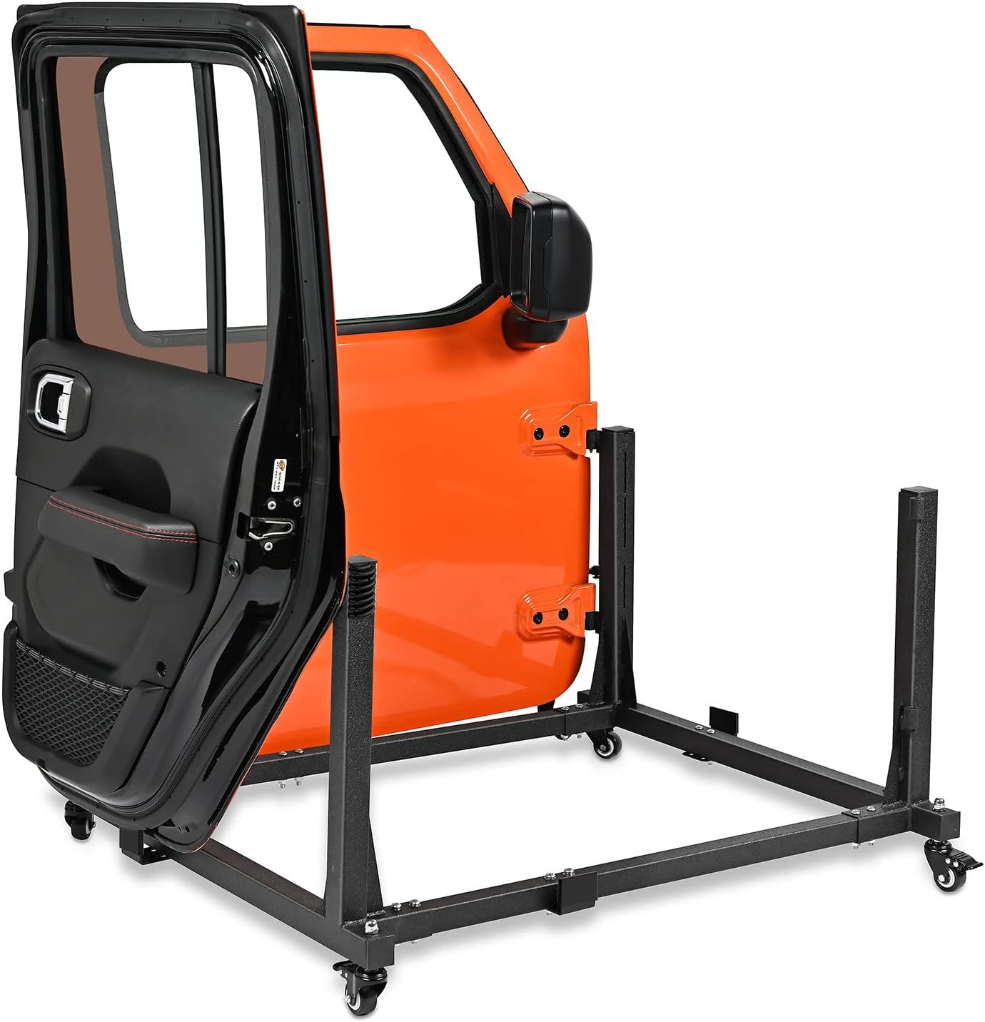 Soporte puerta con carrito móvil y deslizante Wrangler JK JL