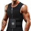Chaleco sauna entrenamiento cintura hombre neopreno