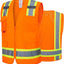 Chaleco seguridad reflectante Clase 2 con bolsillos