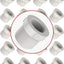 20 Pzas Reductor PVC 3/4 a 1/2 pulg