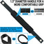 2 Pzas Manijas Agarre para Barras Bronco Negro