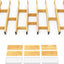 Separadores cajones bambú con insertos 17-22"