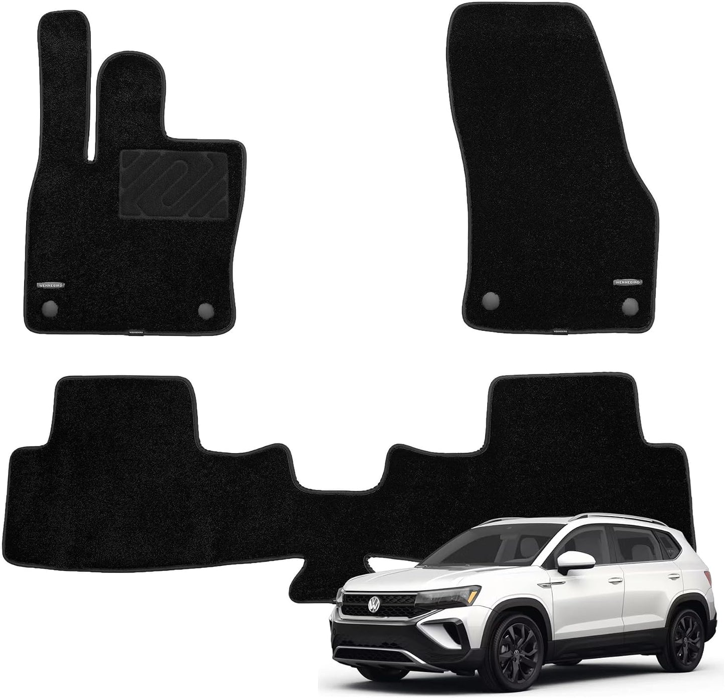 Alfombrillas Taos 2022-26 0.6" gruesas antiderrap set 3