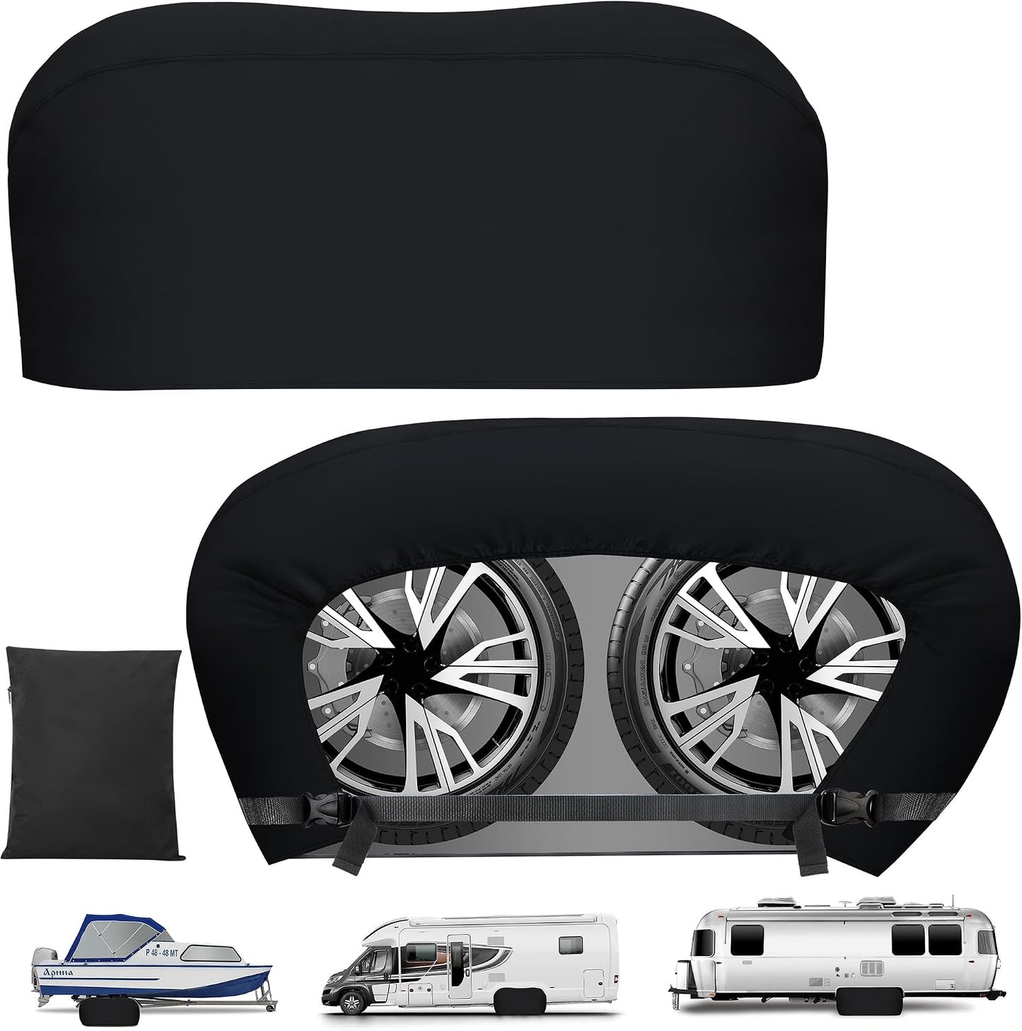 Fundas neumáticos RV doble eje 30-32pulg set 2