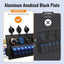 Panel interruptores marino 8 cuadrillas 12V luz LED azul