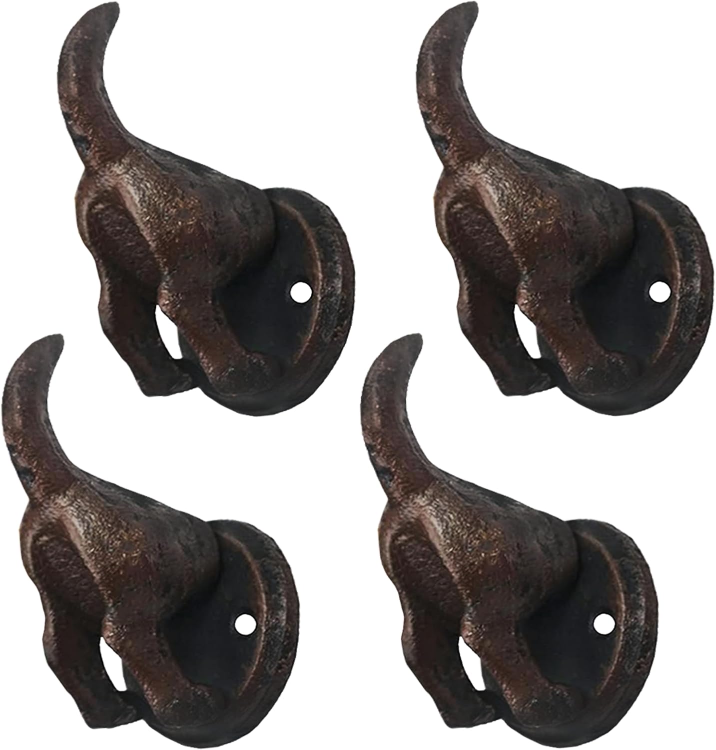 Ganchos hierro fundido soporte llaves decorativos