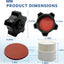 Tapa drenaje filtro arena Hayward SX180LA Pro-Series S180T S210T