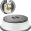 Tapa silicona plegable microondas mediana color carbón