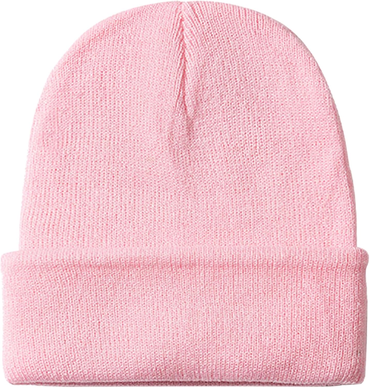Gorro unisex invierno cálido tejido con borla