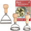 Kit inicio ravioles 3 moldes libro cocina prensa tortellini