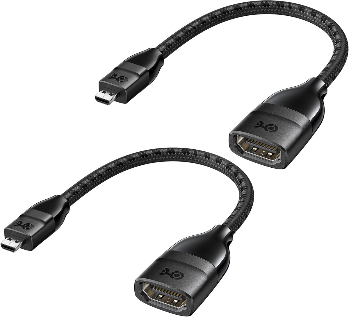 2 Pzas Adaptador Micro HDMI a HDMI 8K 60Hz 4K 240Hz