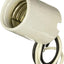 Portalámparas incandescente base mogul 1500W cuerpo blanco