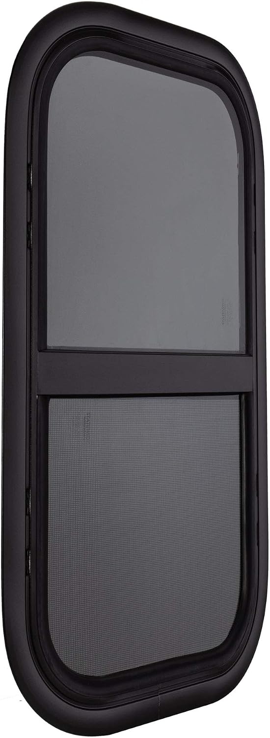 Ventana RV 30x61cm estilo gota vertical deslizante con kit