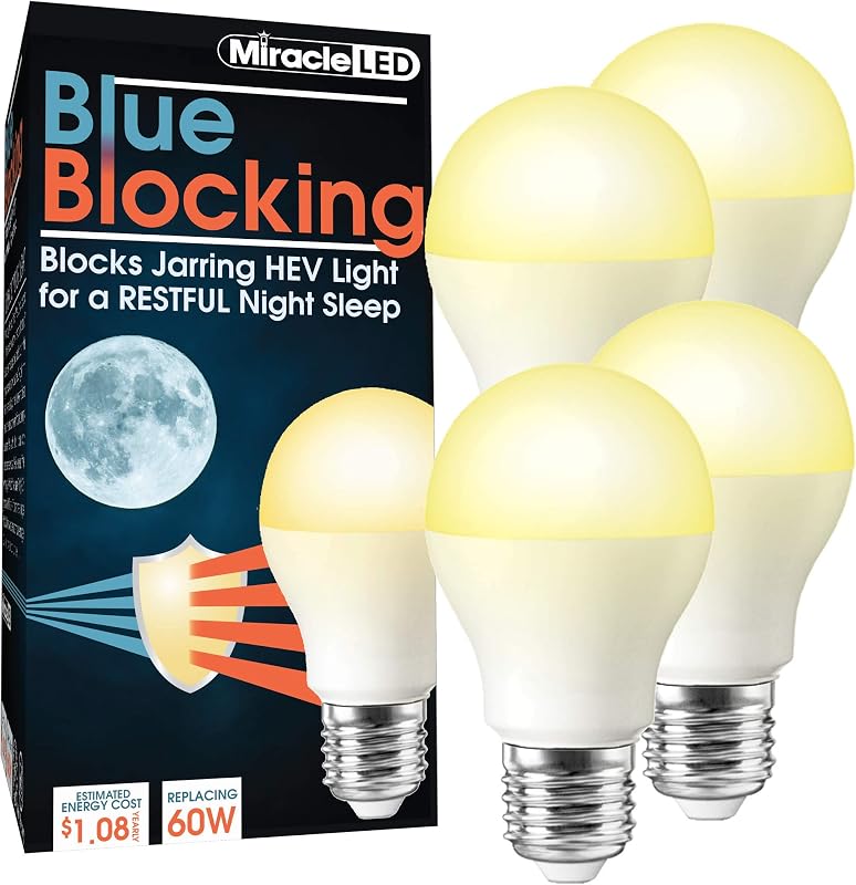 Luz bloqueo azul 60 W comp 4 pzas