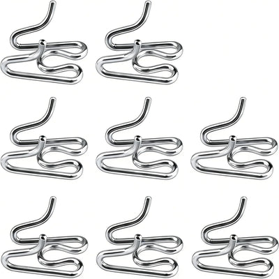 8 Eslabones Adicionales Acero Inox Plata para Collar Entrenamiento