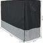 Cubierta estante leña 6ft poliéster 600d respaldo PVC gris