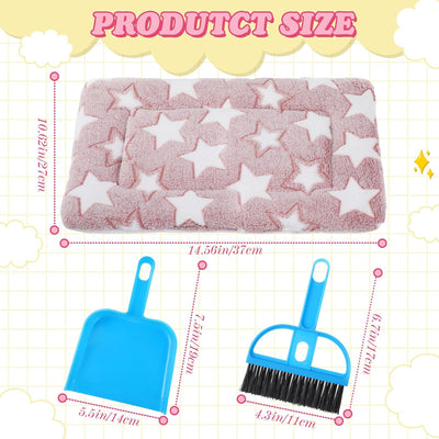 Set 10 Alfombrillas Cama Perros 15x11pulg