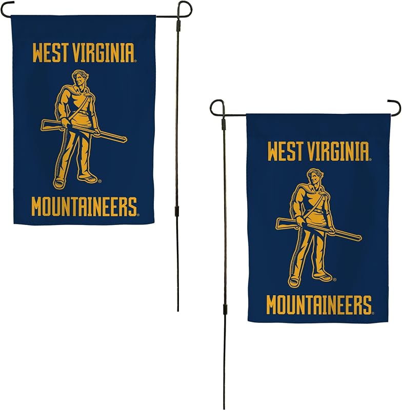 Bandera WVU 19x12pulg para eventos al aire libre