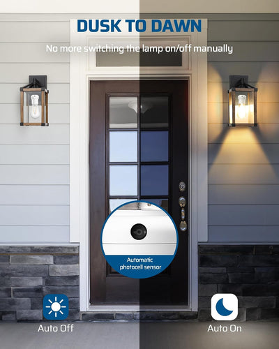 Toma sensor luz E26/E27 rotación 360° enchufe amanecer