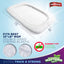 Almohadillas trapeador rizo 15x8pulg set 3 tela algodón