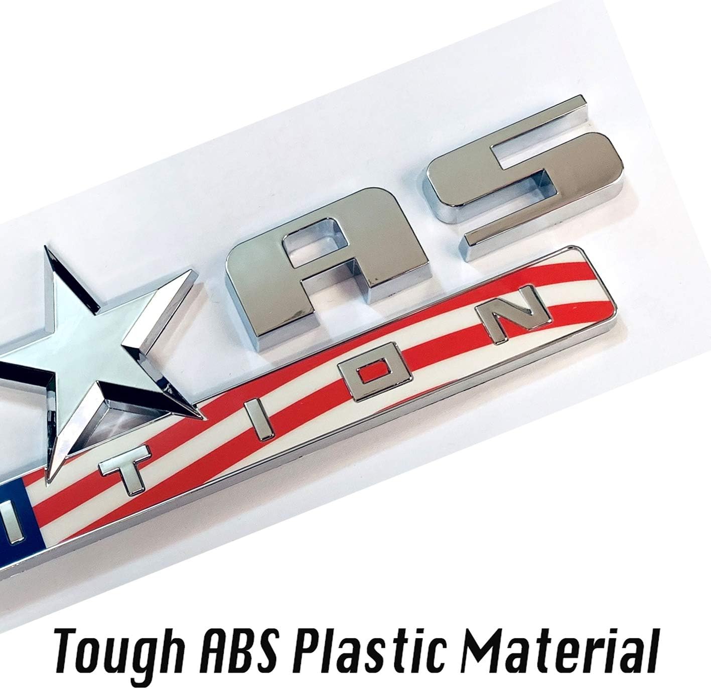 Emblema Edición Texas Bandera Americana Chevy Silverado