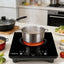Cocina eléctrica un quemador 1800W cerámica infrarroja
