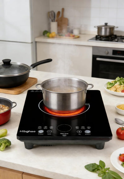 Cocina eléctrica un quemador 1800W cerámica infrarroja