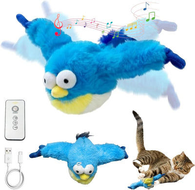 Juguete interactivo para gatos con sensor movimiento