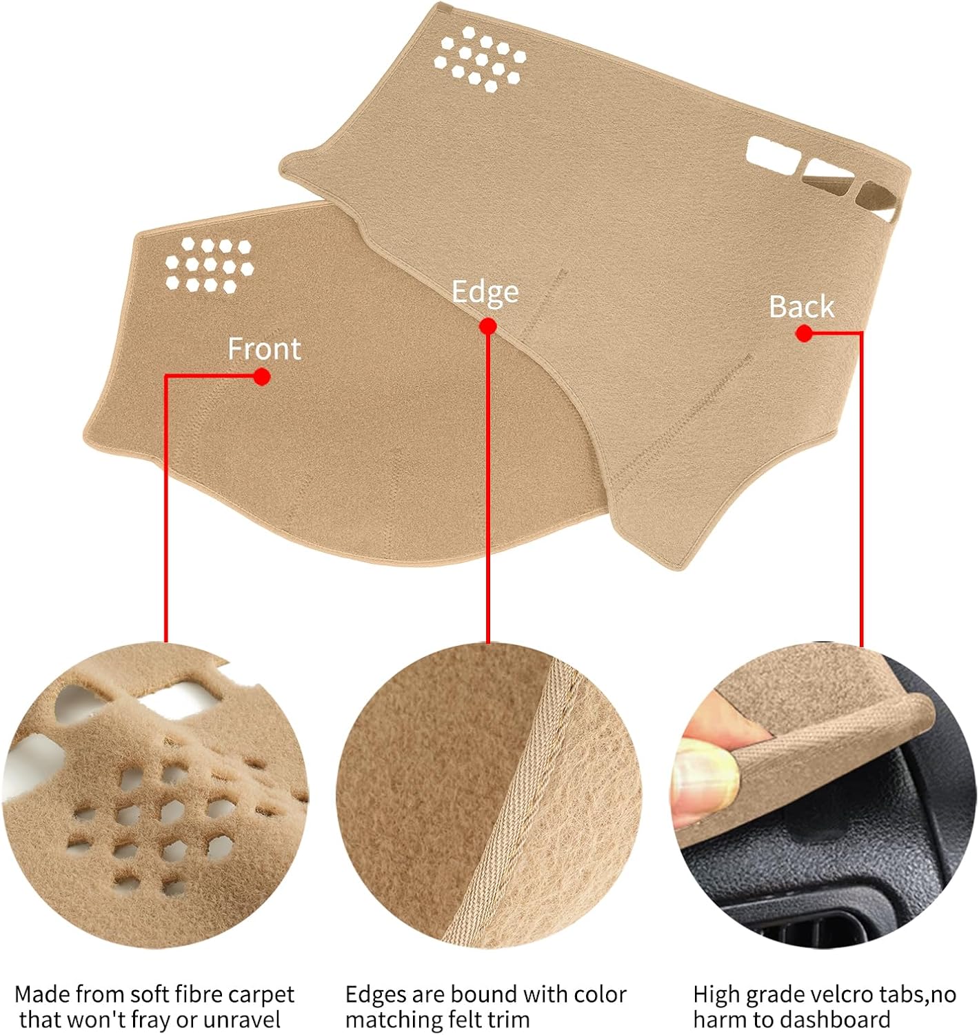Protector tablero Lexus ES color beige