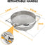 Colador miel acero inox doble tamiz equipo apicultura