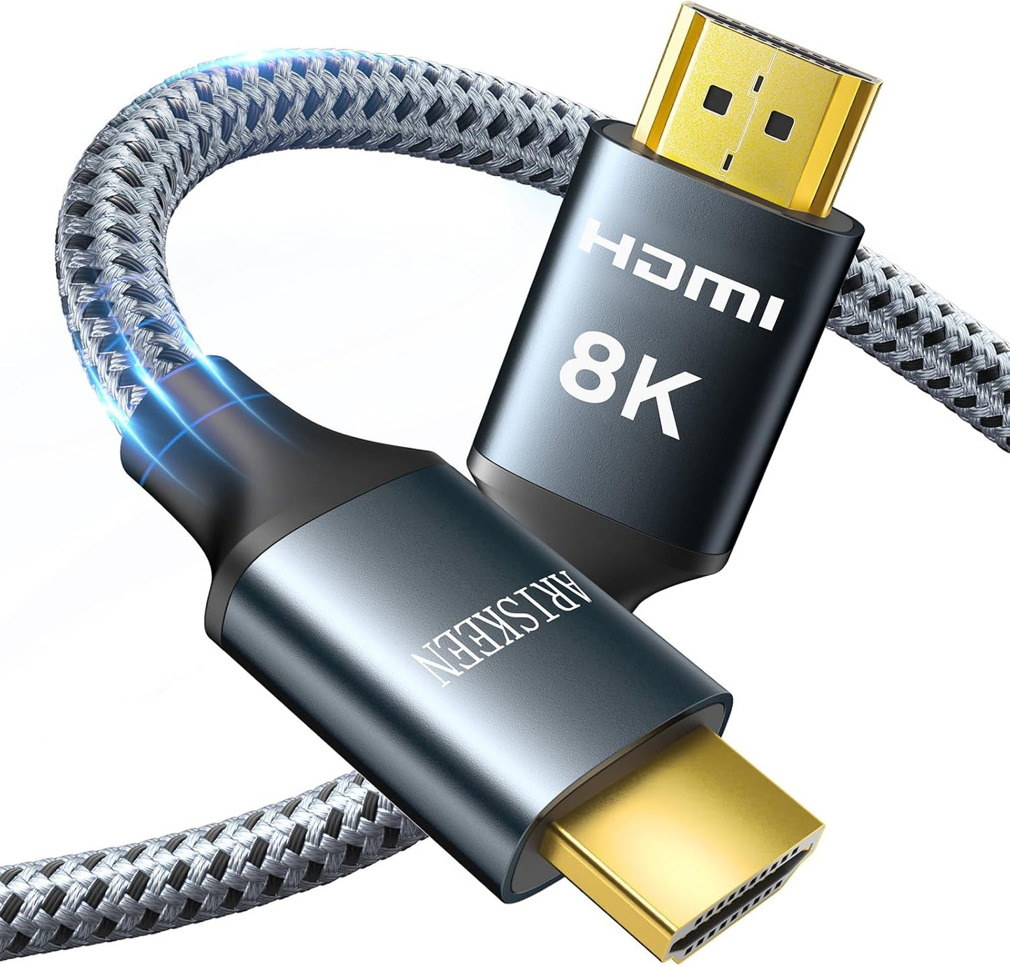 Cable HDMI 8K 30pies 48Gbps soporta HDR 4K 120Hz