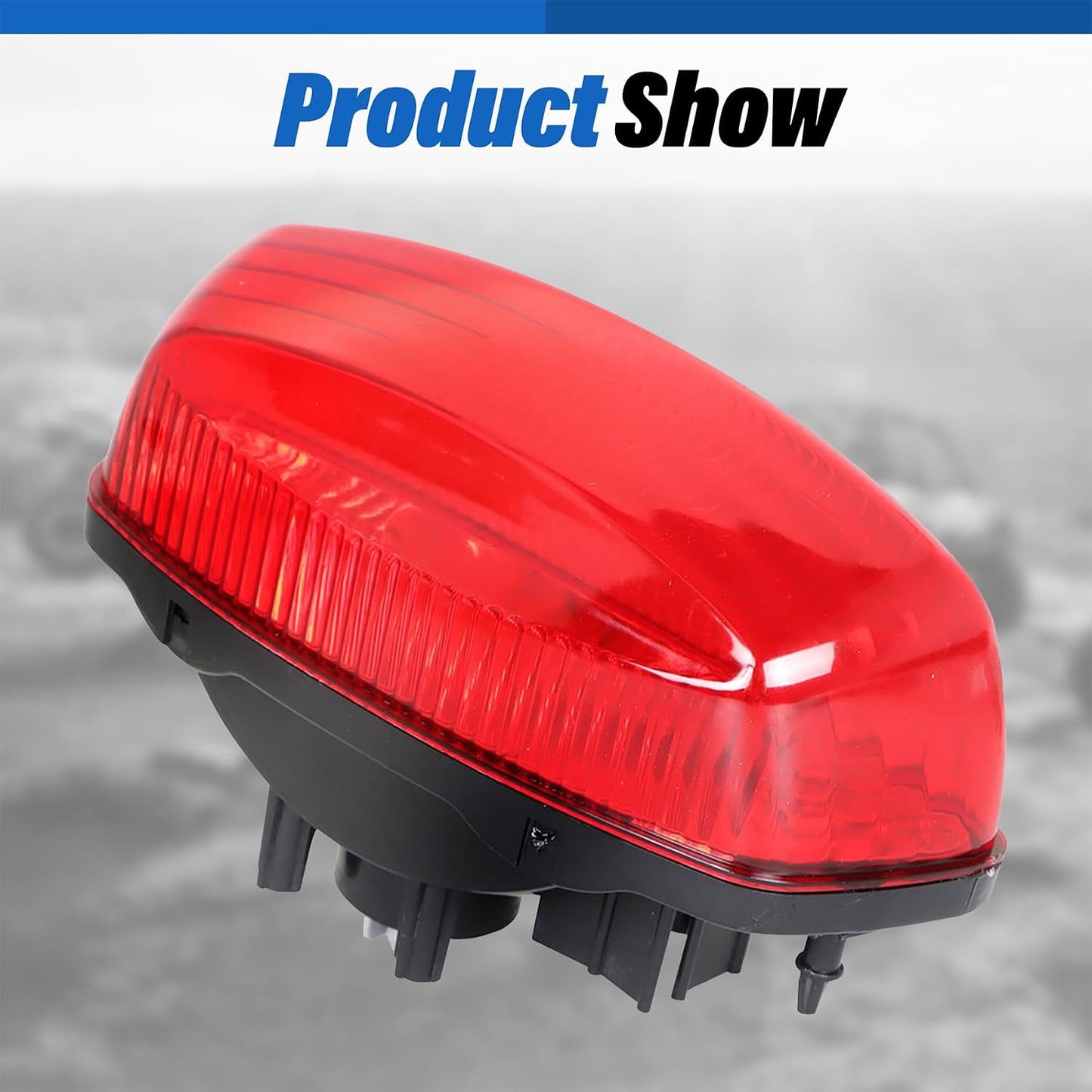 Luz freno trasera lente roja para Suzuki LTZ400 Ozark 250