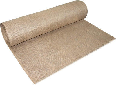 Rollo arpillera yute 40x100 pies jardinería cubierta semillas