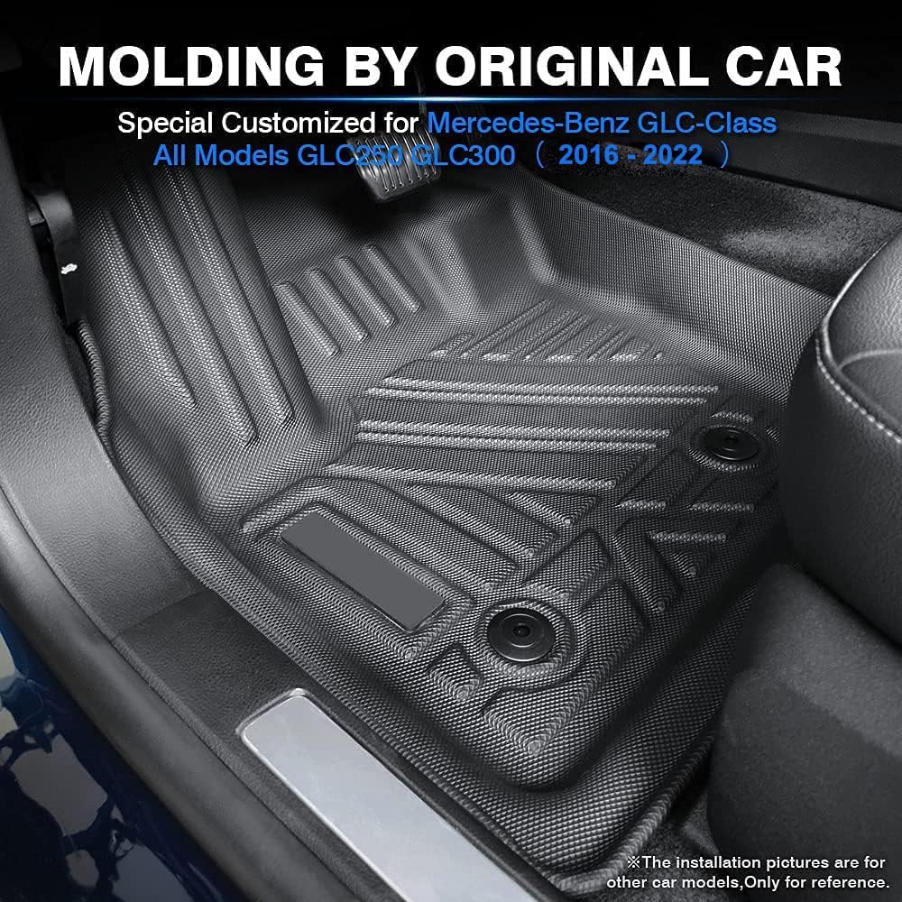 Alfombrillas Mercedes GLC 300/350e/43 AMG 16-22 TPE