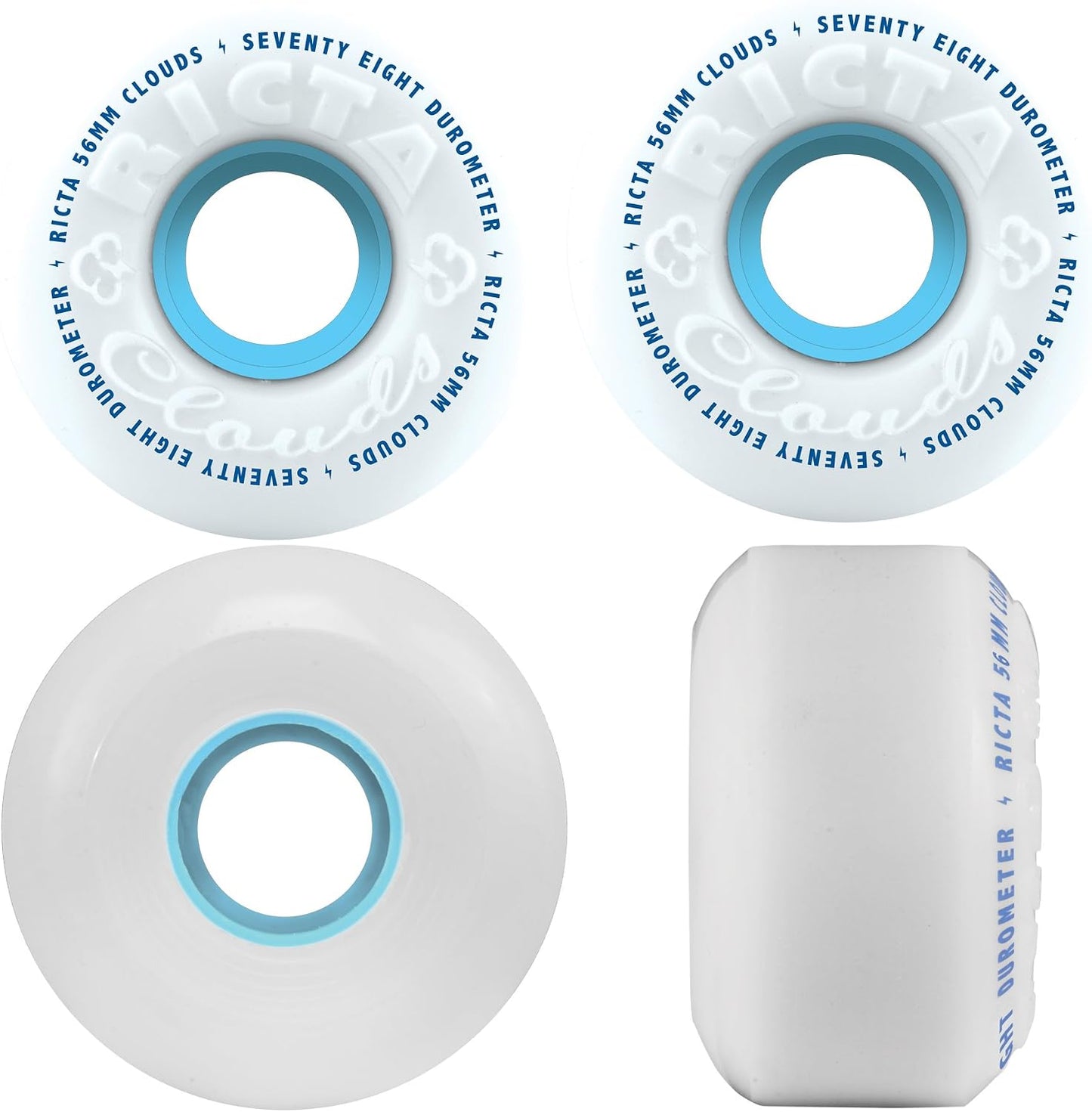 Ruedas monopatín 2.205pulgada set 4