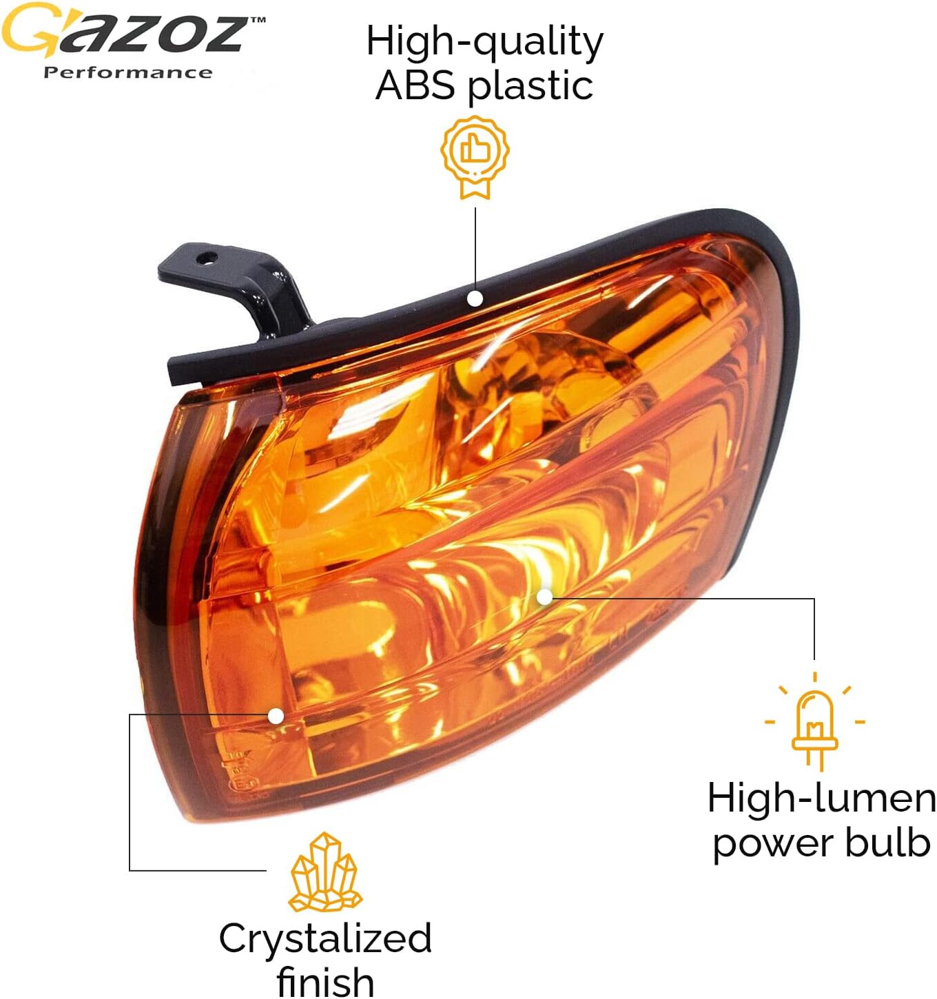 Luces esquina ámbar cristal para Subaru Impreza Outback