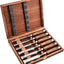 Set 6 Pzas Cincel Madera Carpintería Estuche Madera