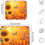 Manta secadora otoño 18x24pulg hojas calabaza cocina